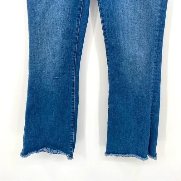 Free People Jeans Boot Cut Fringed Blue Sz. W29 - Picture 3 of 12